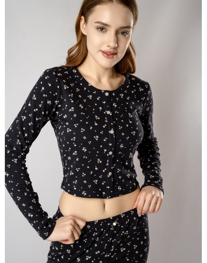 5152TCC Женская пижама (ДЛ.рукав+брюки) 5152TCC Женская пижама (ДЛ.рукав+брюки)